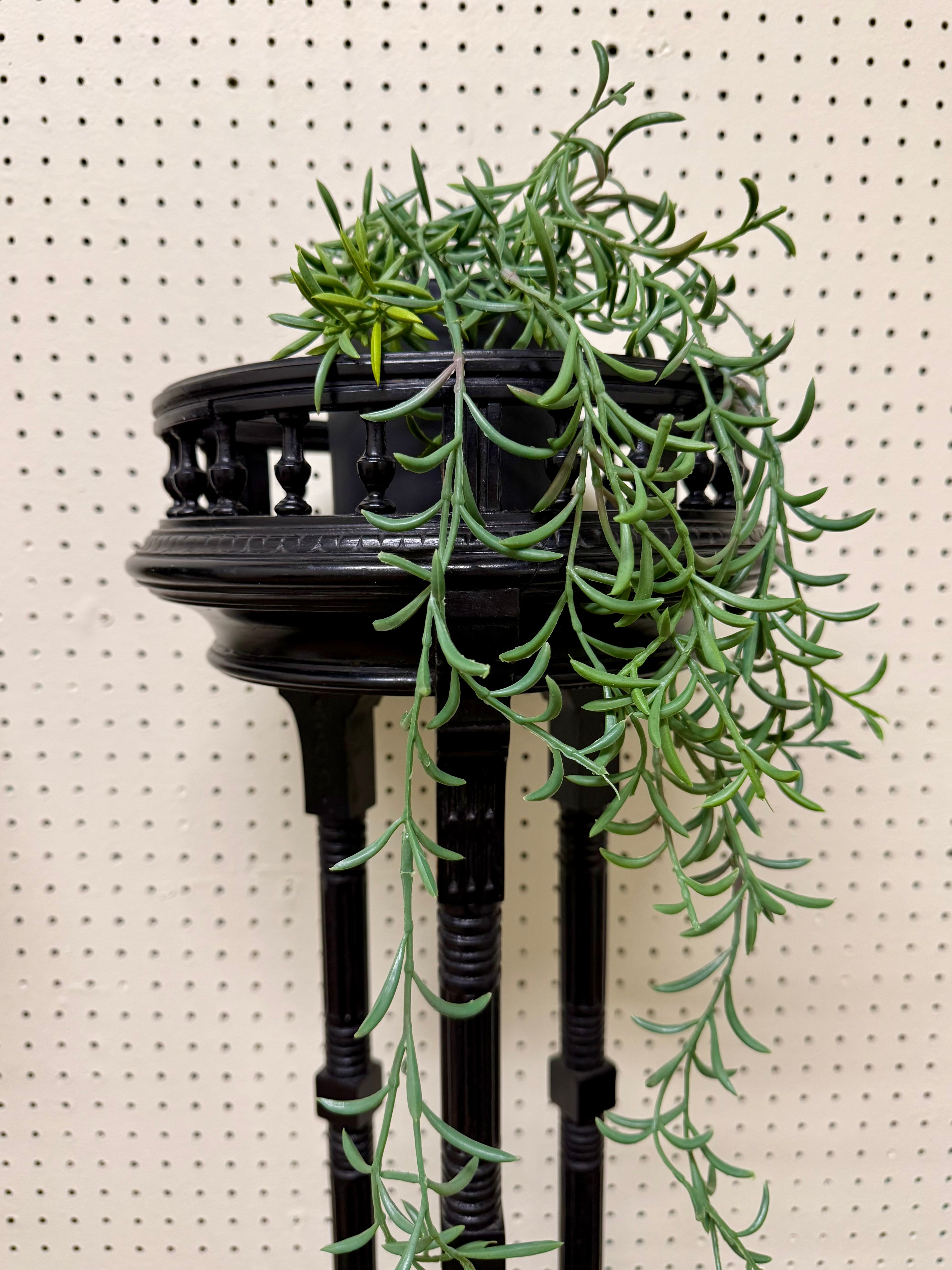 Ebonised Torchères (Pair), Late Victorian