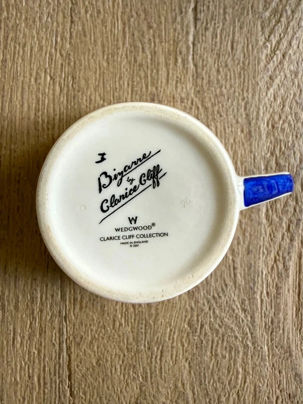 Wedgwood: Bizarre Cups by Clarice Cliff, Pastel Melon Pattern (c.2001)