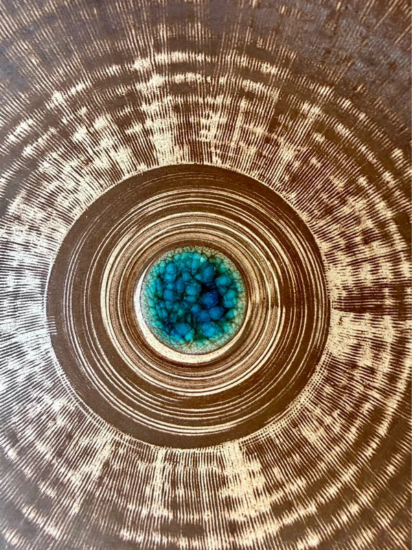 Purbeck Pottery: Studio Pottery Bowl, by Eddie Goodall (Mid-Century)