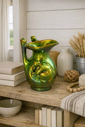 Zsolnay Pecs Art Nouveau Eosin Glaze Pitcher/Vase