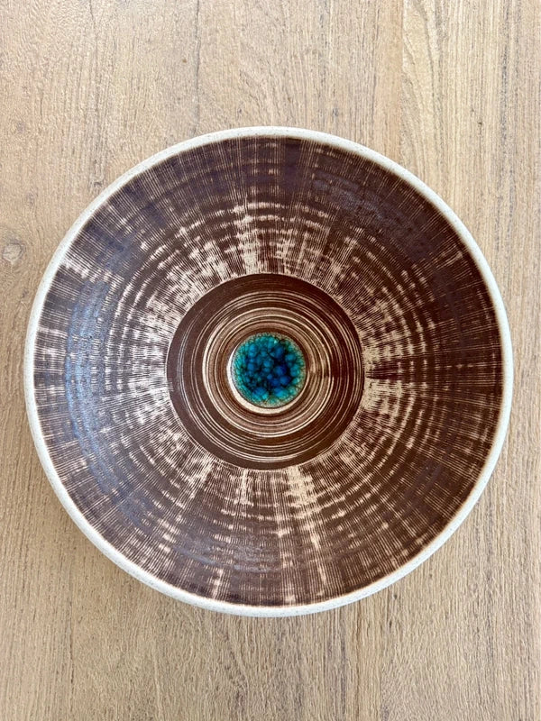 Purbeck Pottery: Studio Pottery Bowl, by Eddie Goodall (Mid-Century)