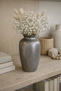 Poole Pottery: Silver/Grey Calypso Vase (1984)