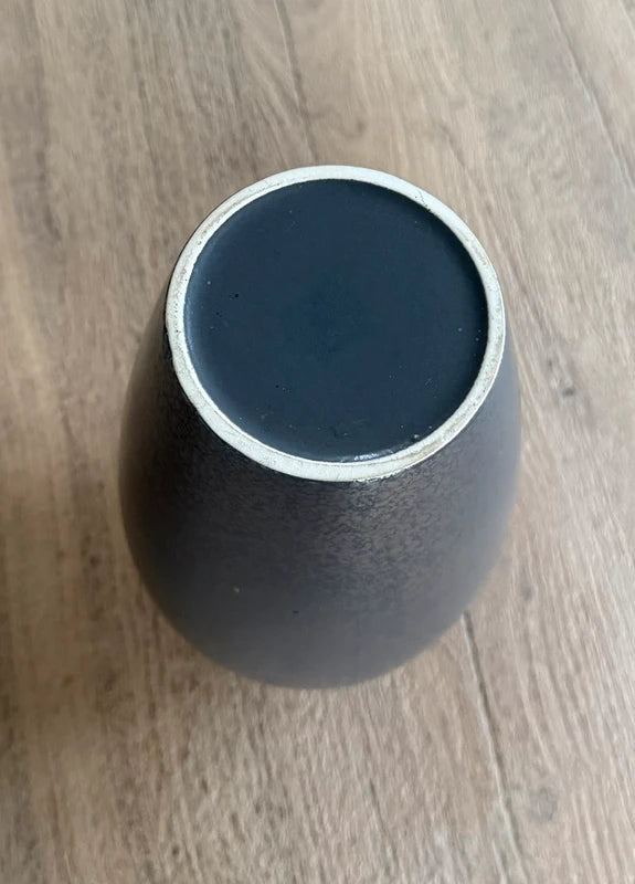 Poole Pottery: Silver/Grey Calypso Vase (1984)