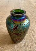 Royal Brierley: Iridescent Studio Art Glass Vase