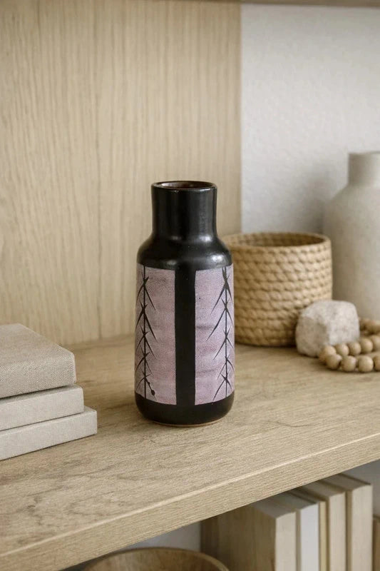 Strehla Keramik Vase (East German, 1950s)