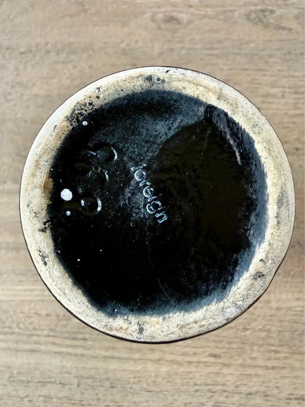Strehla Keramik Vase (East German, 1950s)