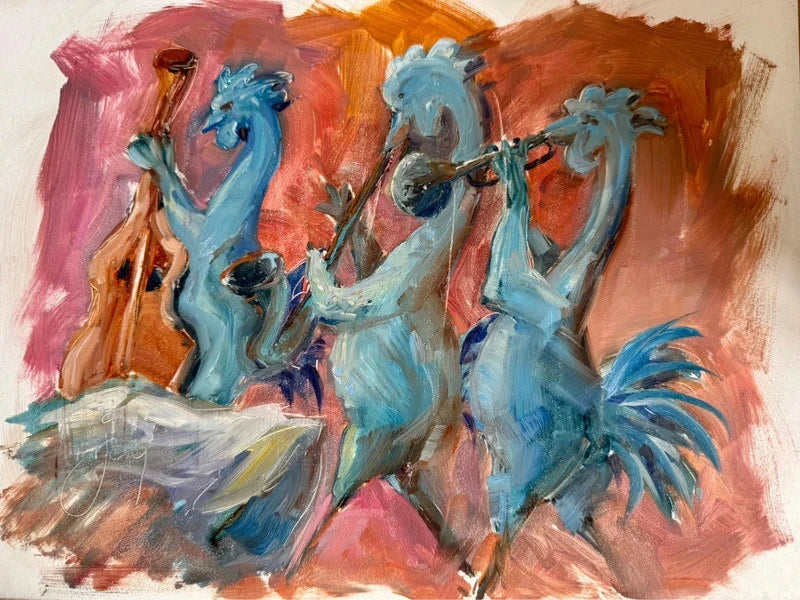 Jazz Chickens Play the Blues (Contemporary)