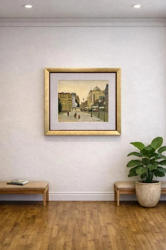 Piccadilly, Manchester: a tribute to Arthur Delaney, George Aird (1934 - 2021)