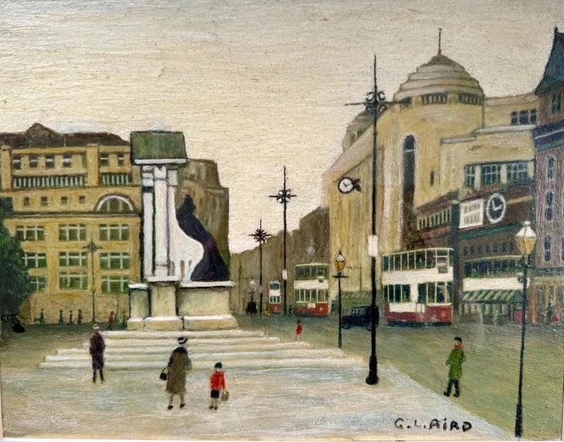 Piccadilly, Manchester: a tribute to Arthur Delaney, George Aird (1934 - 2021)