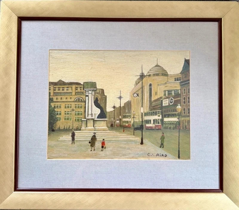 Piccadilly, Manchester: a tribute to Arthur Delaney, George Aird (1934 - 2021)