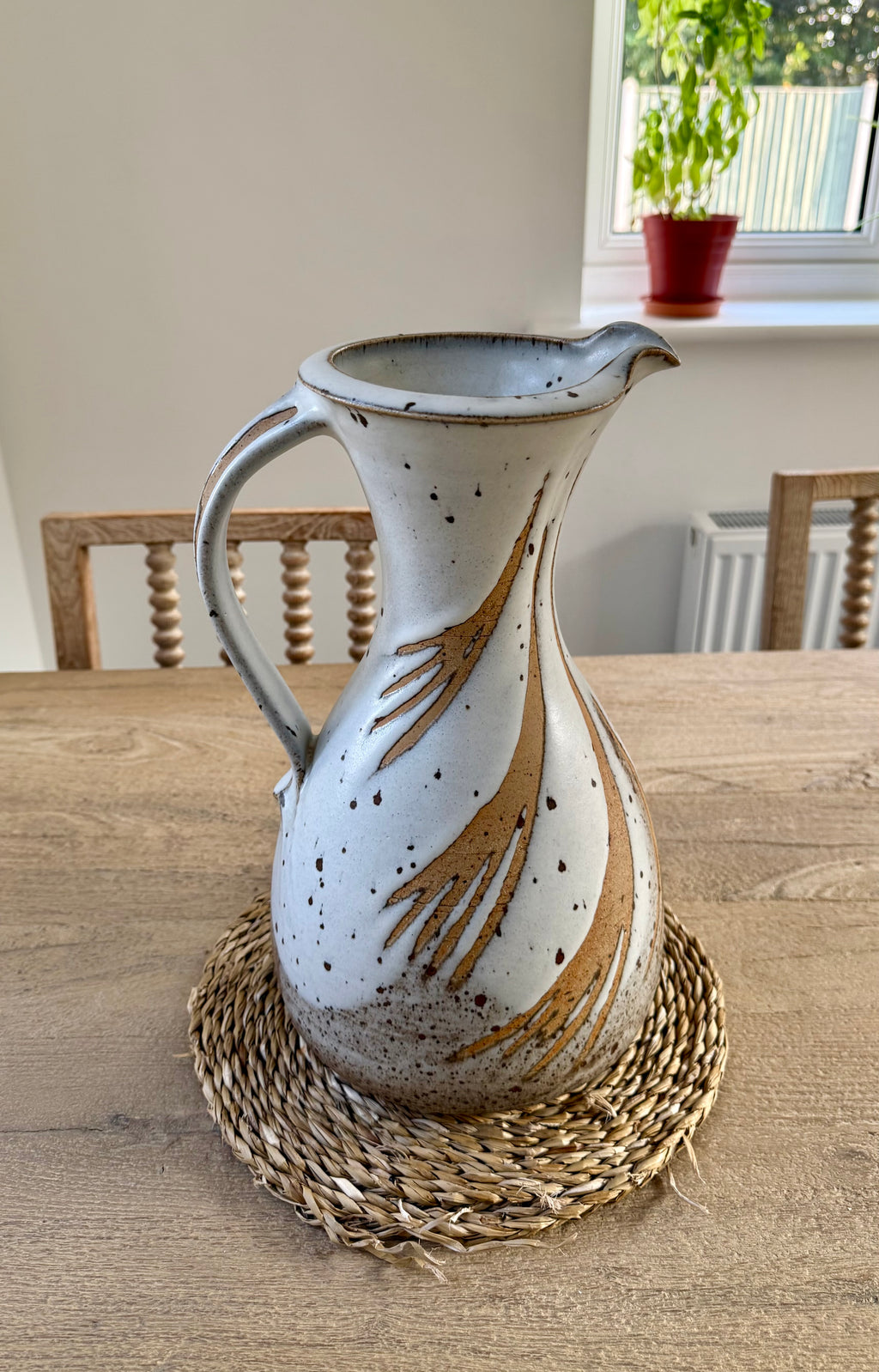 Graeme James: Large Studio Pottery Stoneware Jug