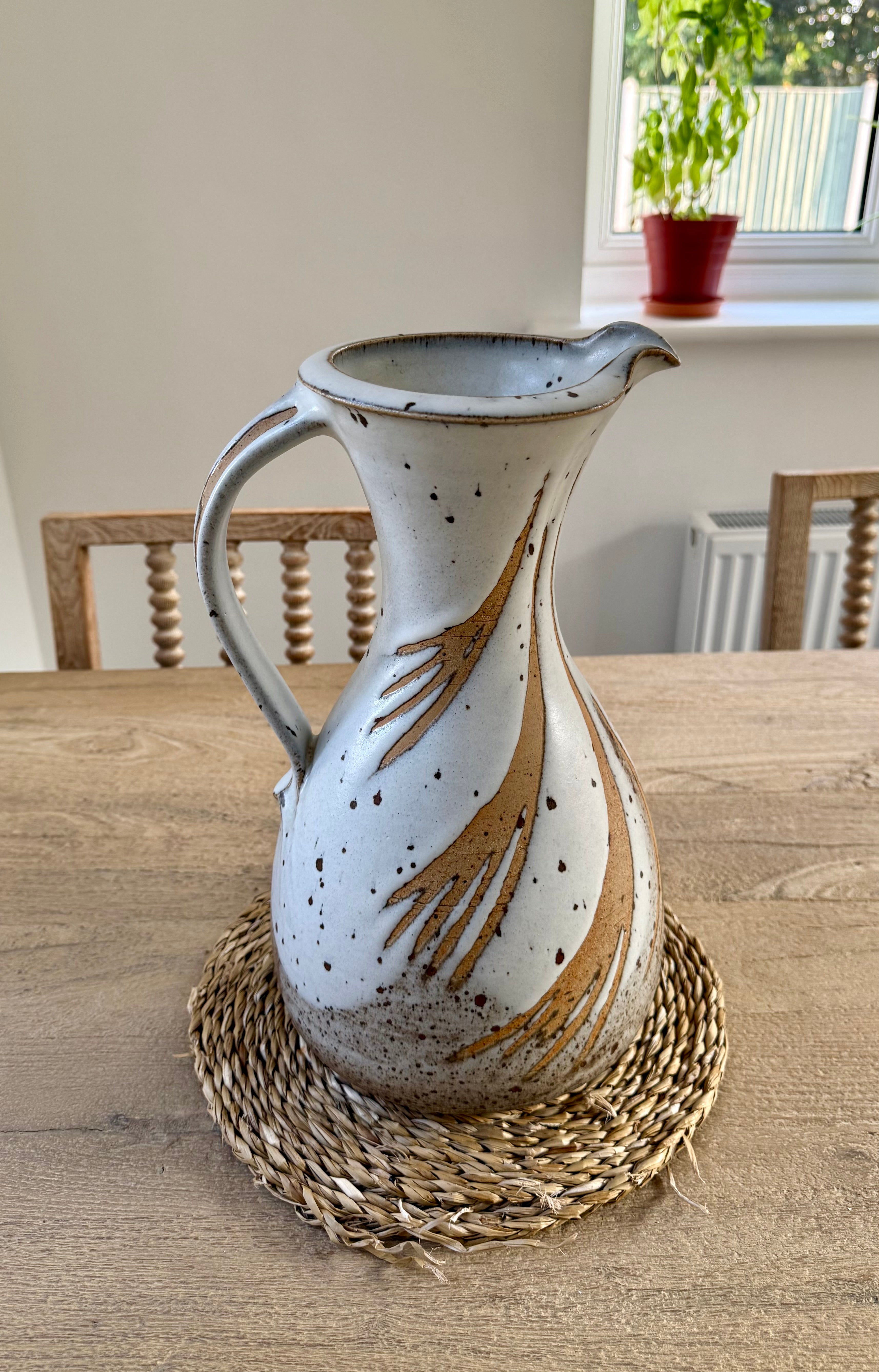 Graeme James: Large Studio Pottery Stoneware Jug