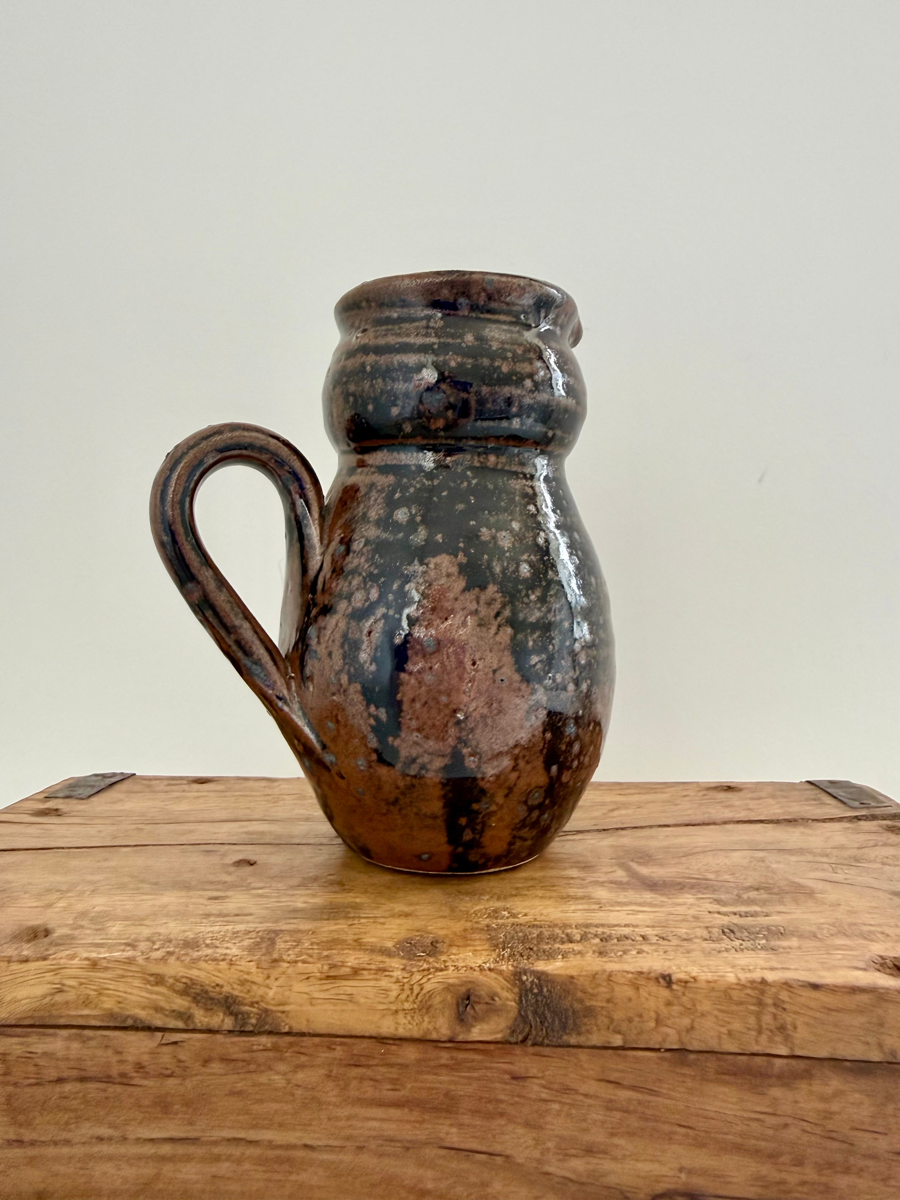 Studio Pottery: Sculpted Jug