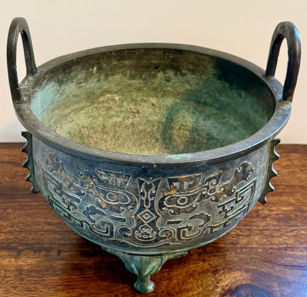 Chinese Archaistic Bronze Censer
