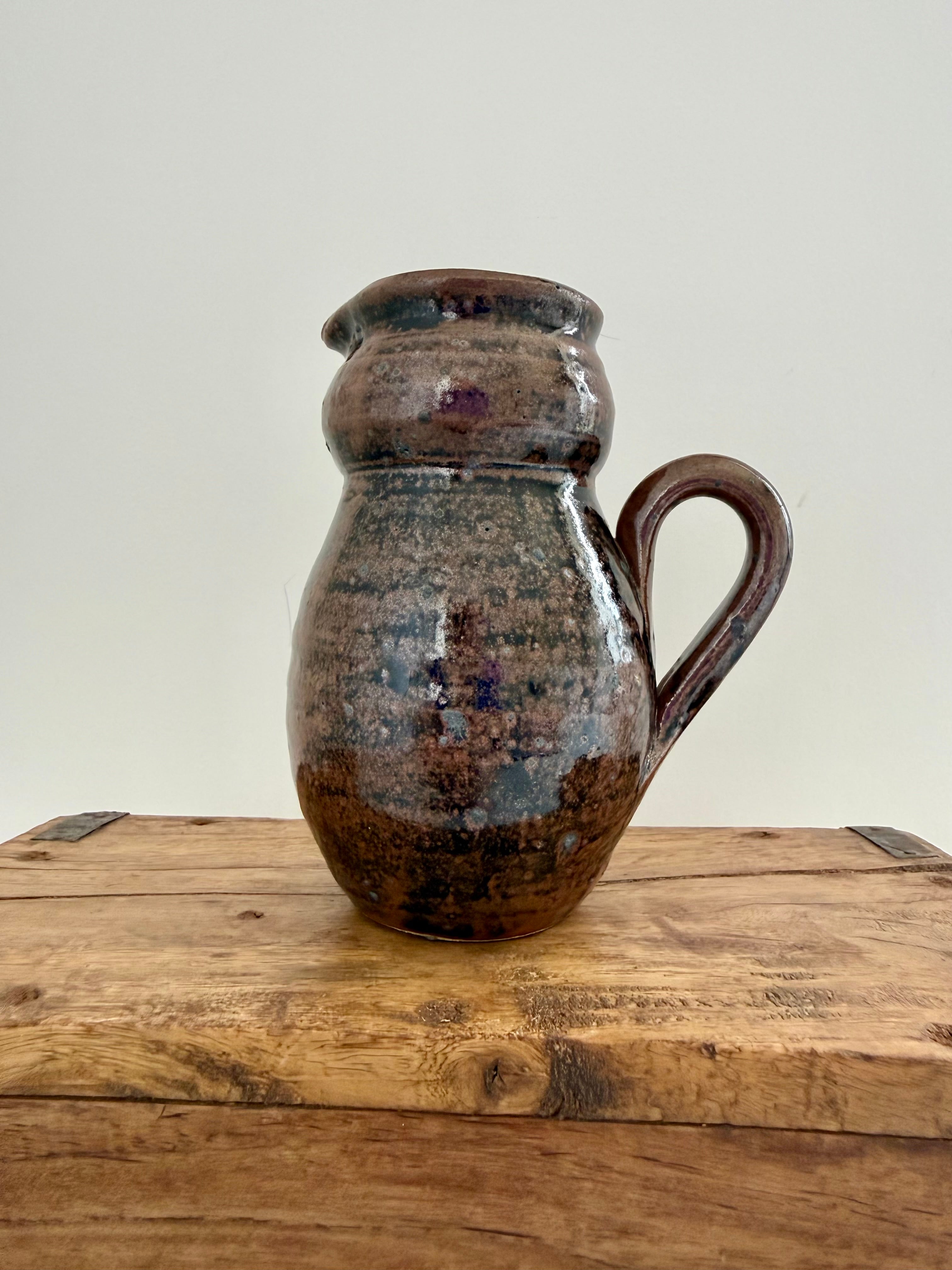 Studio Pottery: Sculpted Jug