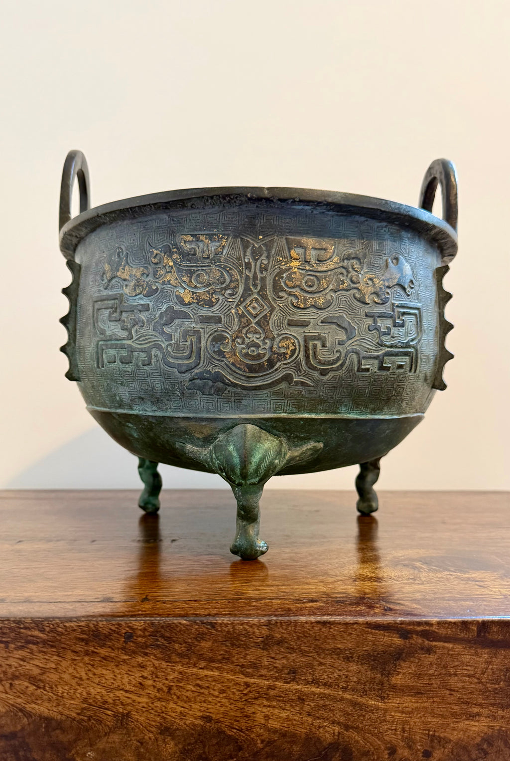Chinese Archaistic Bronze Censer