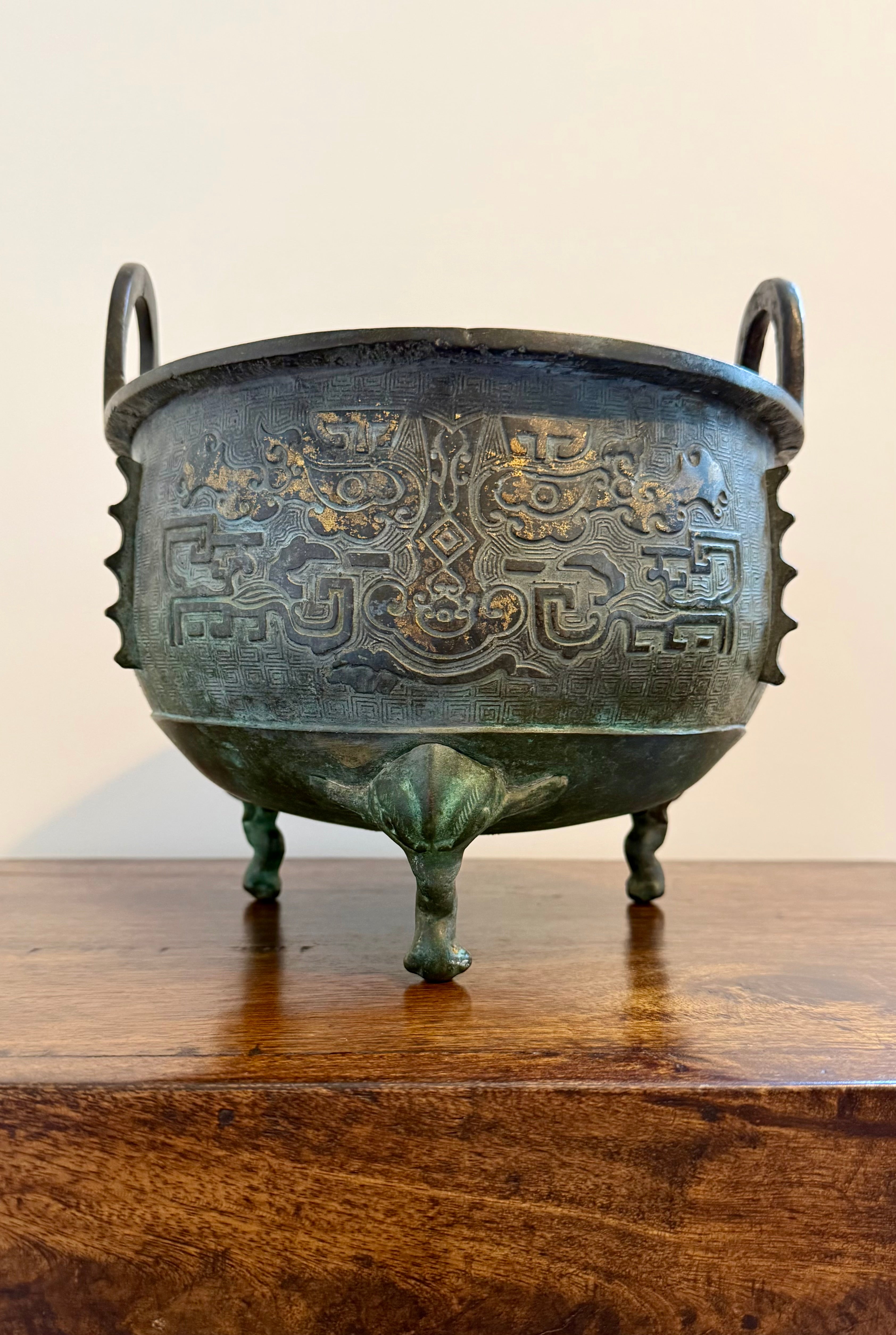 Chinese Archaistic Bronze Censer