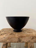 Wedgwood: Black Basalt Footed Bowl, by Keith Murray