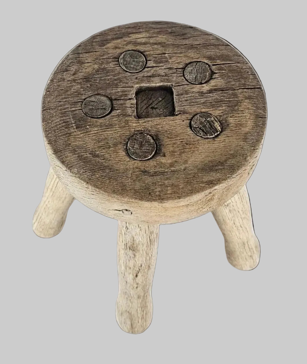 Oak, Five Legged Milking Stool