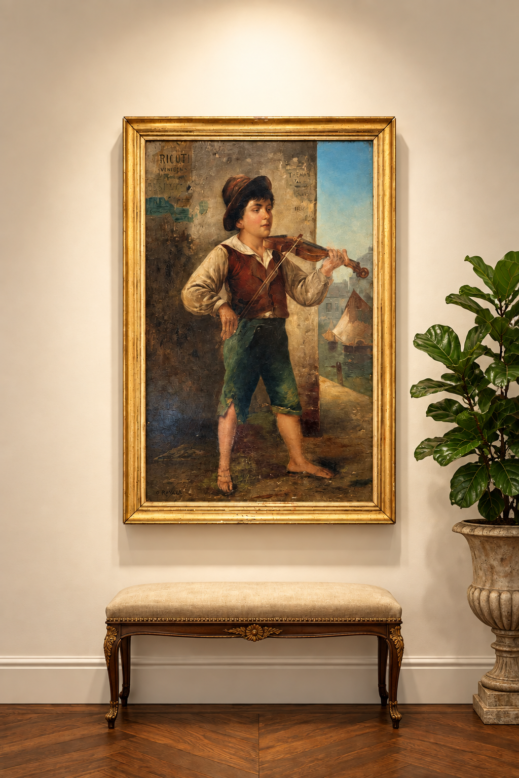 Venetian Street Urchin, O. Revelli