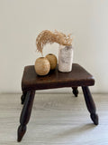 English Fireside Stool (c.1800–1825)