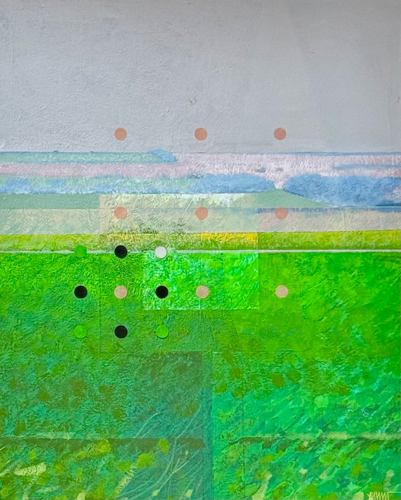 Elemental Landscape, Tony Hunt (b.1943)
