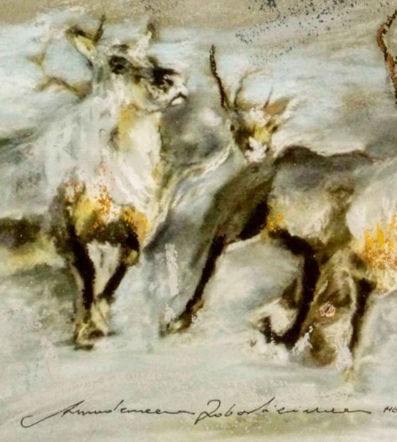 Reindeer Stags, Helsinki (Contemporary)