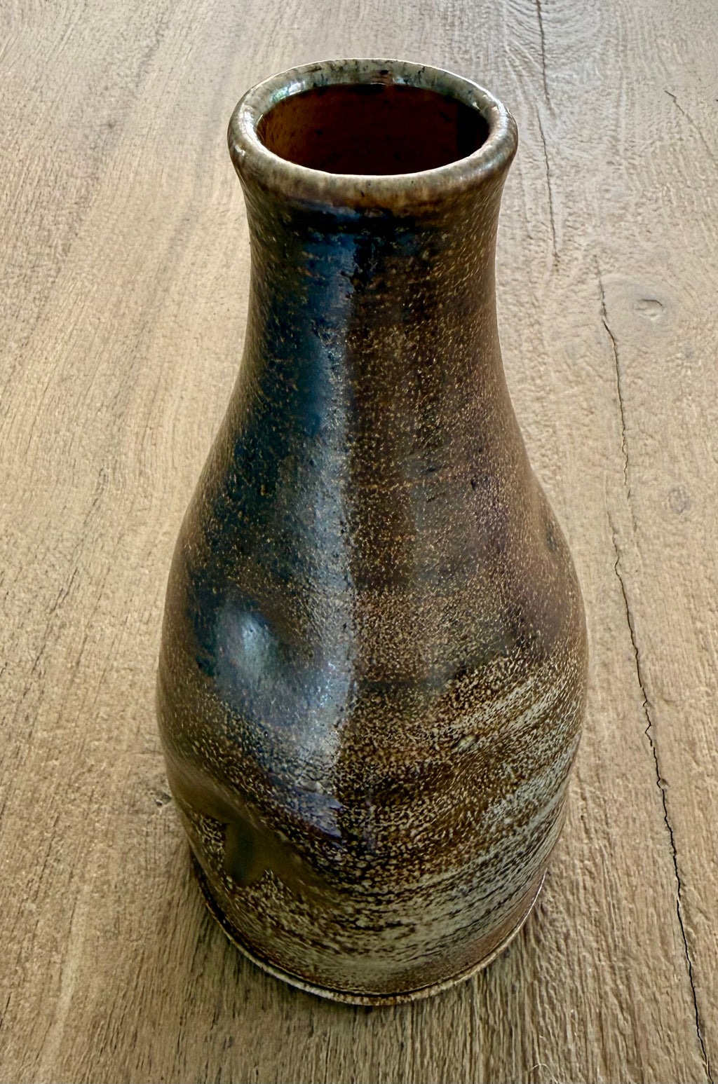 Studio Pottery Bottle Vase by Claire Knight (Contemporary)