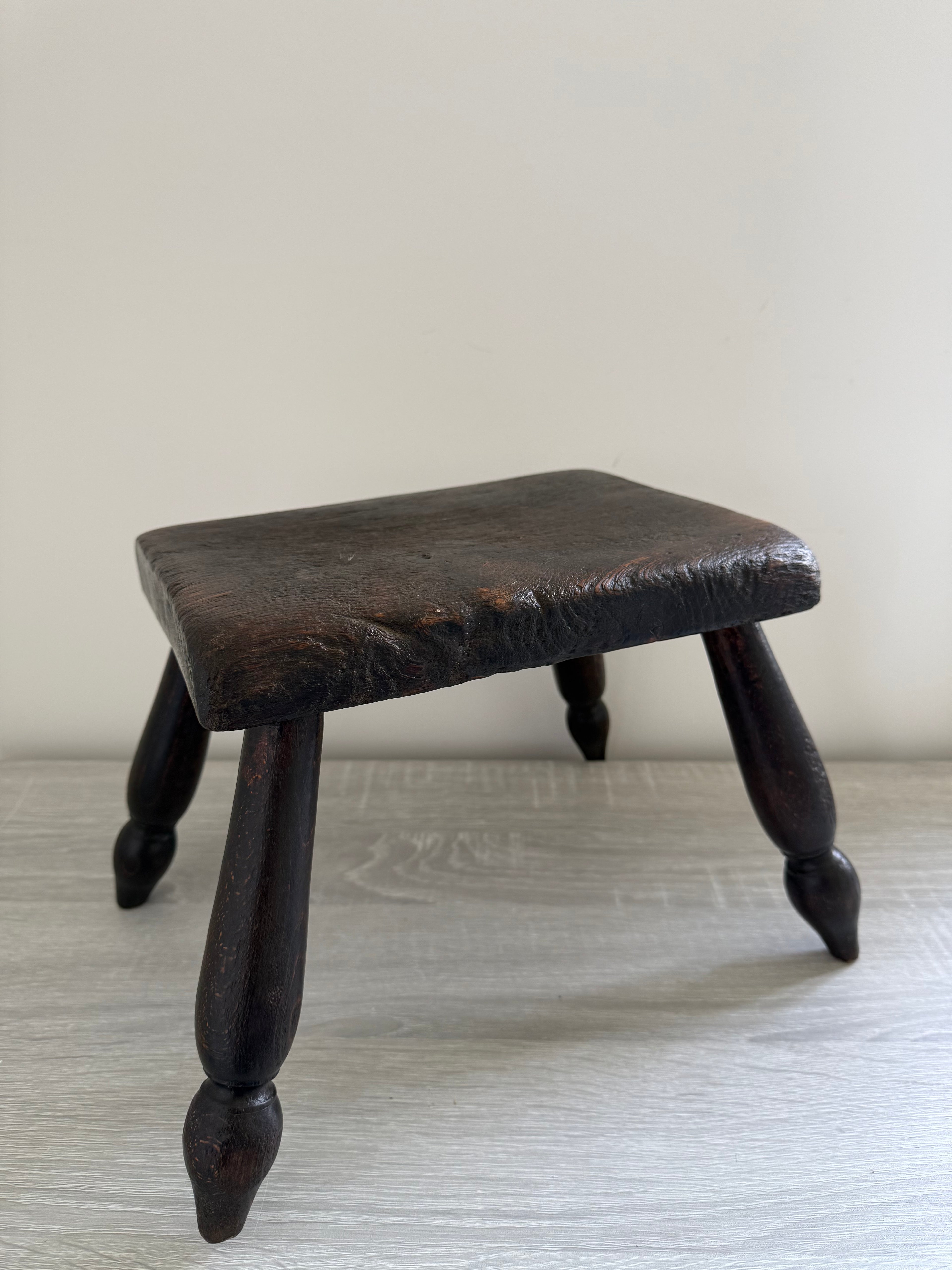 English Fireside Stool (c.1800–1825)