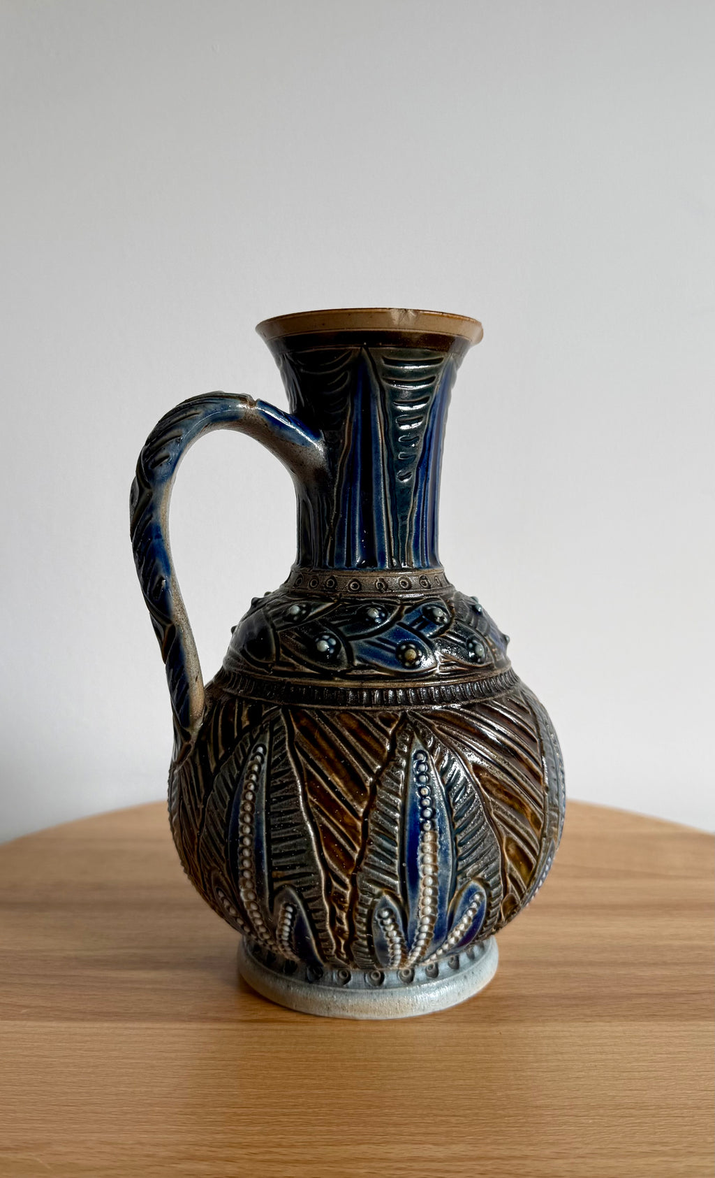 Doulton Lambeth Stoneware Jug, attributed to Frank Butler (c.1874)