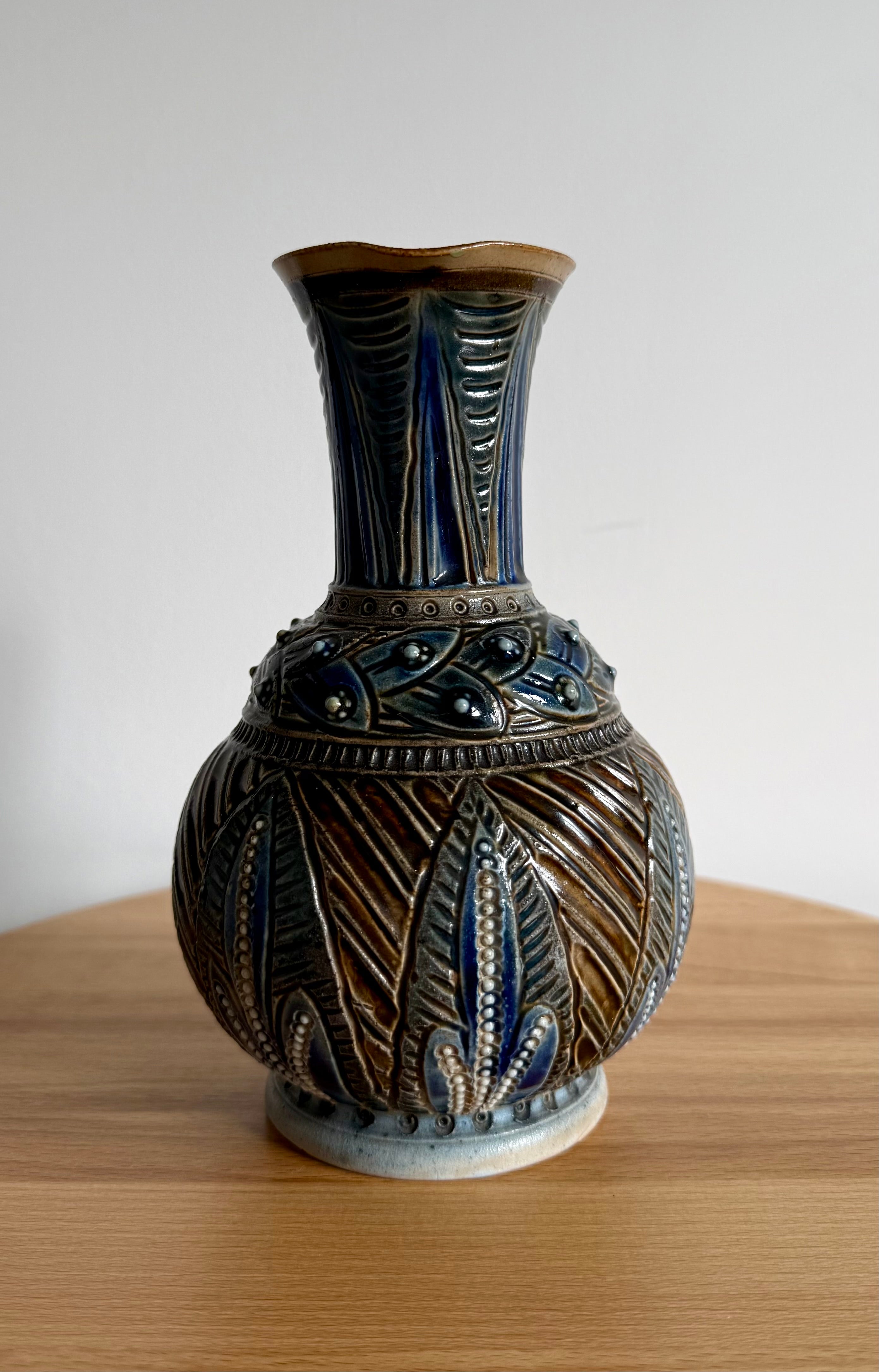 Doulton Lambeth Stoneware Jug, attributed to Frank Butler (c.1874)