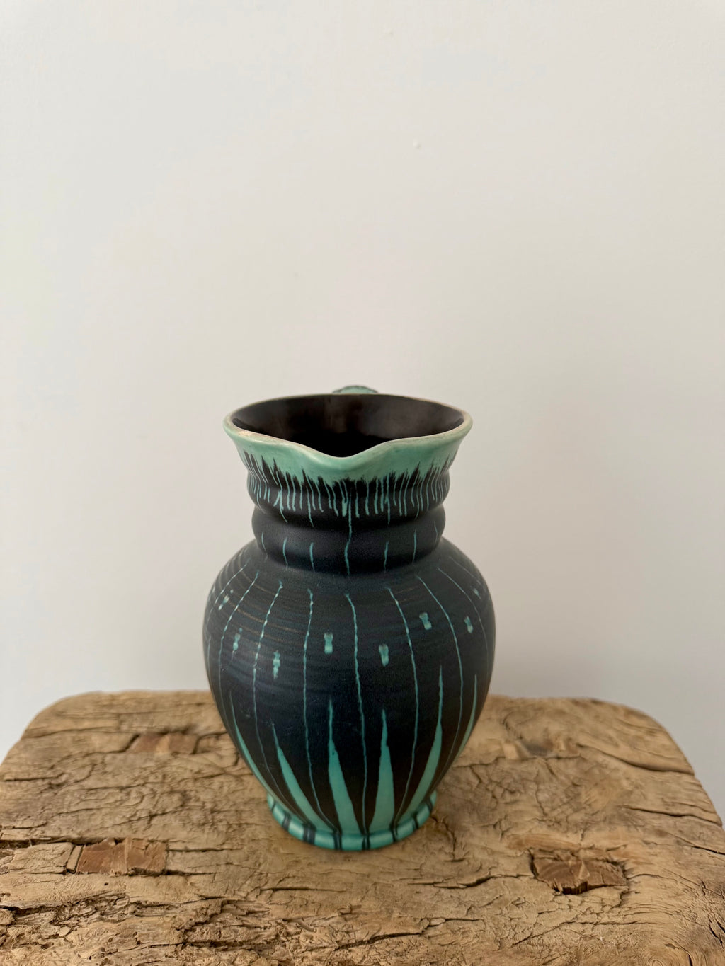 Beswick Pottery: Art Deco Style Jug, by Colin Melbourne (c.1960s)
