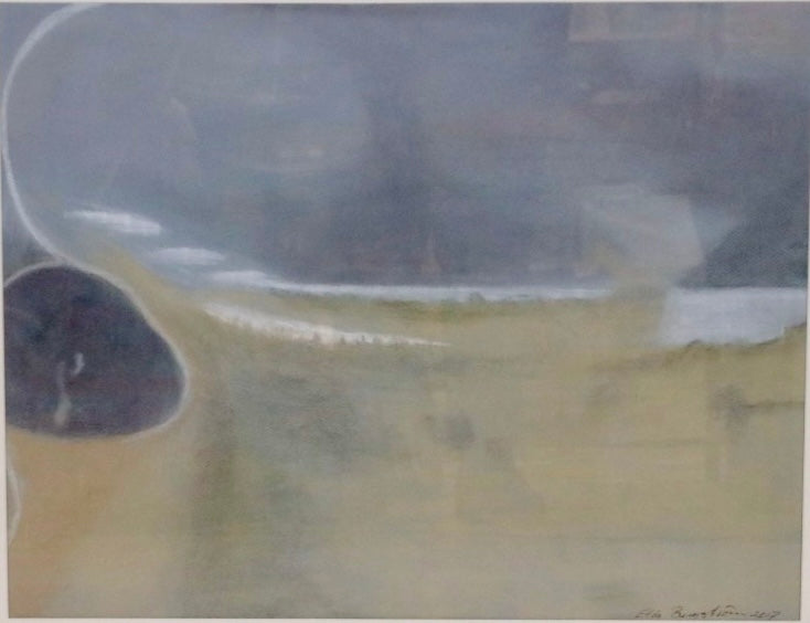 Large Coastal Beach Scene, Ebba Bergström (Swedish, Contemporay)