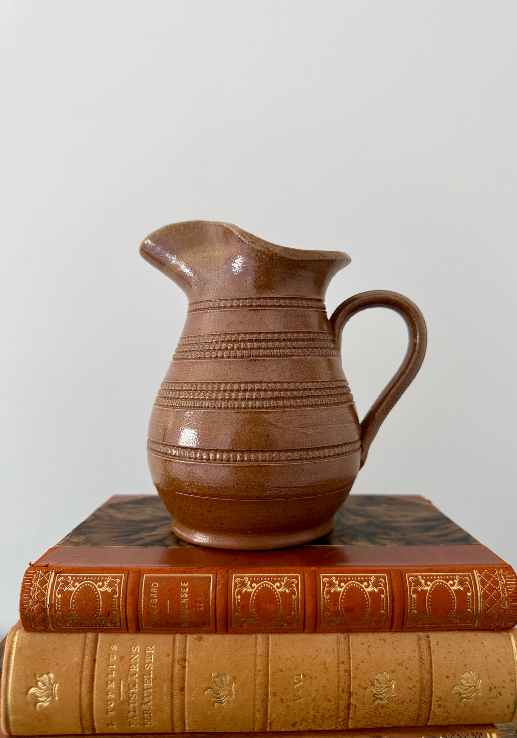 Grès de Bonny, French Vintage Salt-glazed Stoneware Jug