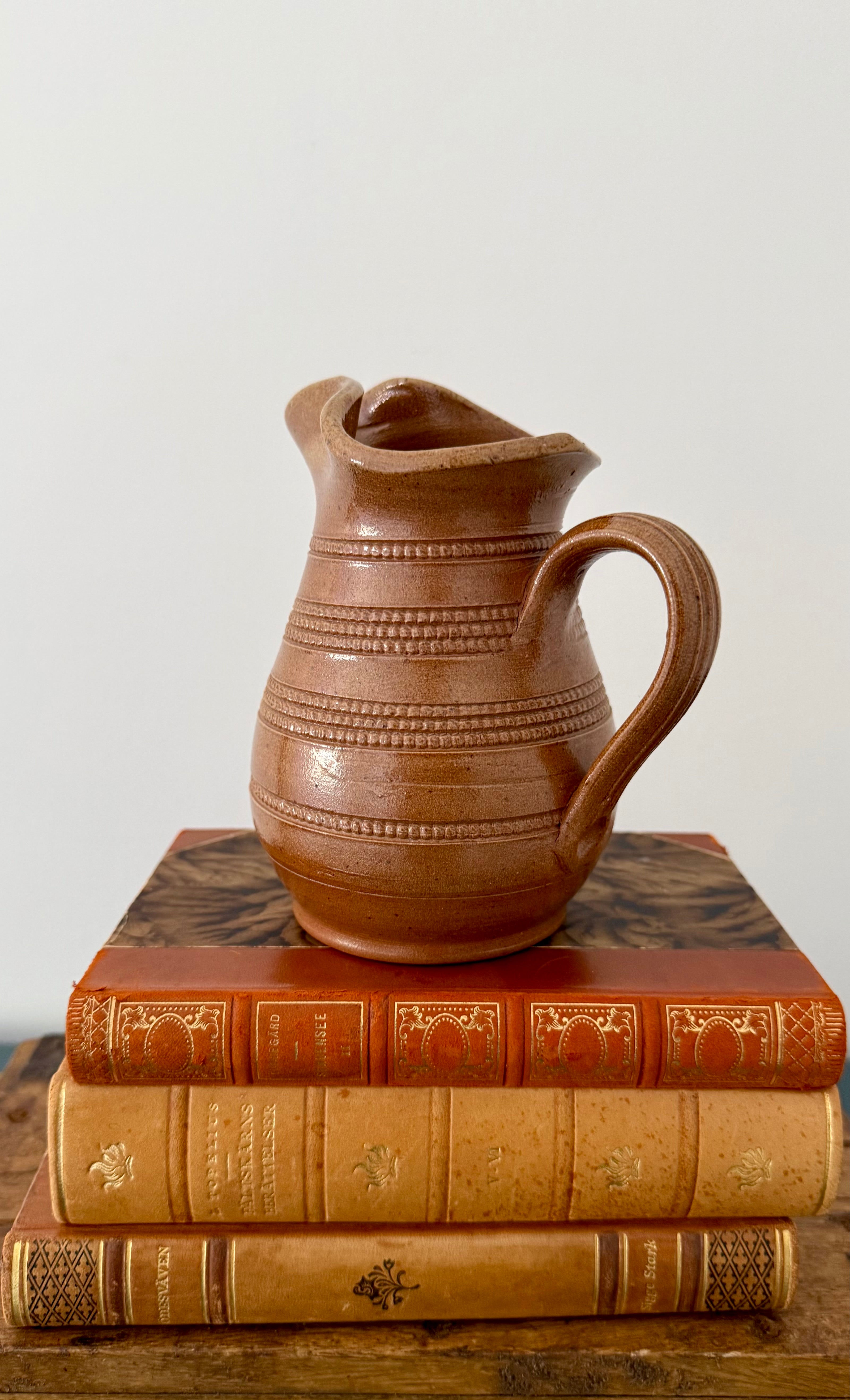 Grès de Bonny, French Vintage Salt-glazed Stoneware Jug
